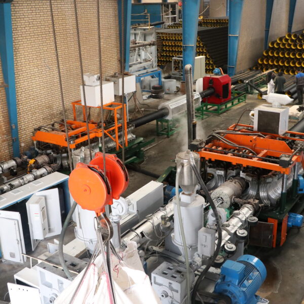 خط تولید لوله پلی اتیلن